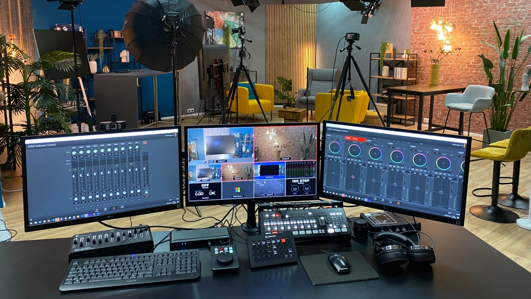 Videoaufnahmen im Studio 365 in Hannover